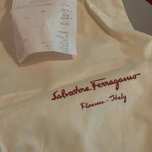 Never worn Salvatore Ferragamo loafers.